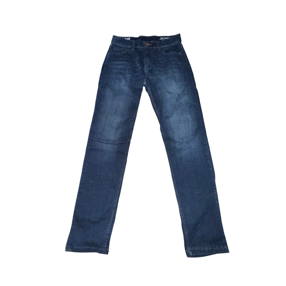 Mugsy PMT Clutch Jeans Men's Size 31x32 Blue Dark Wash Straight Leg Mid Rise